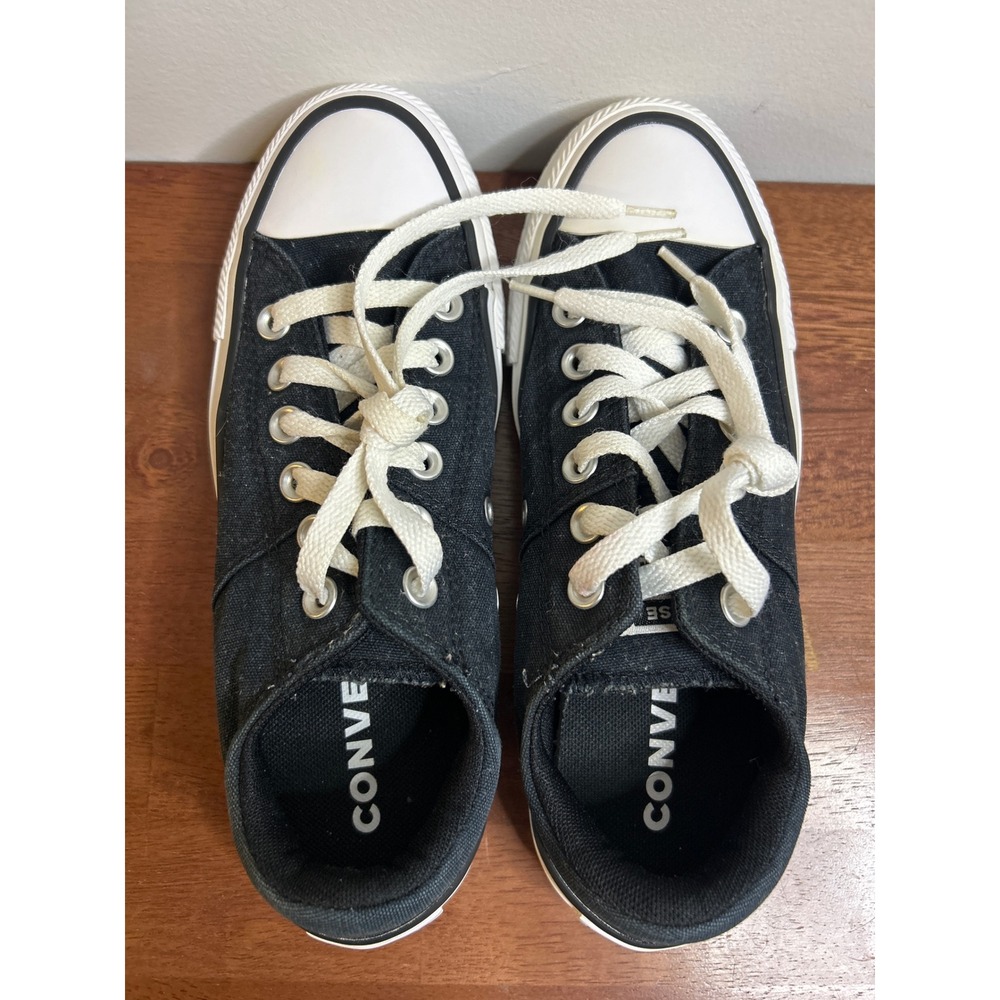 Converse Black Madison Low Top Sneakers Womens Size 7 563508F - Picture 3 of 8
